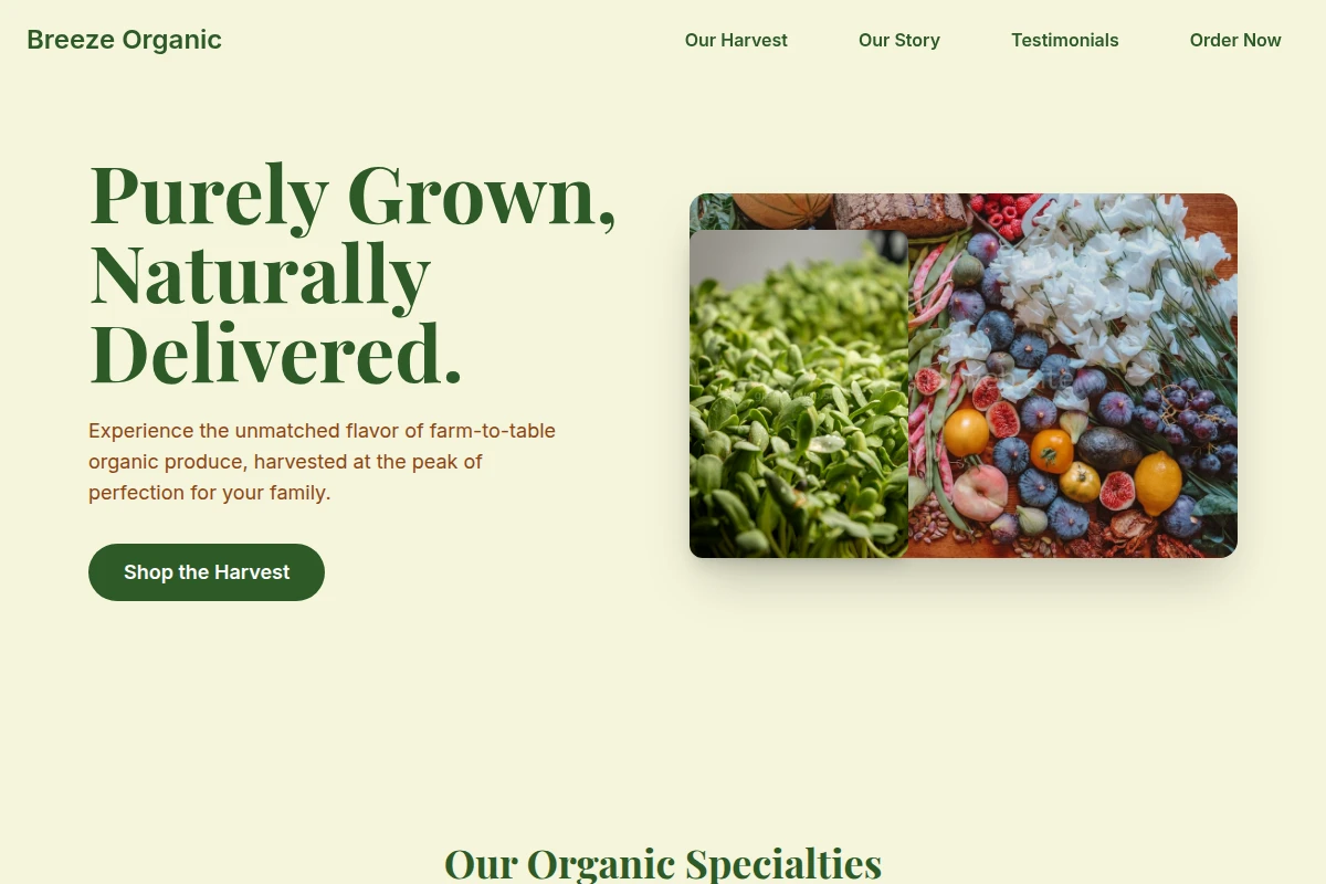 Breeze Organic Food