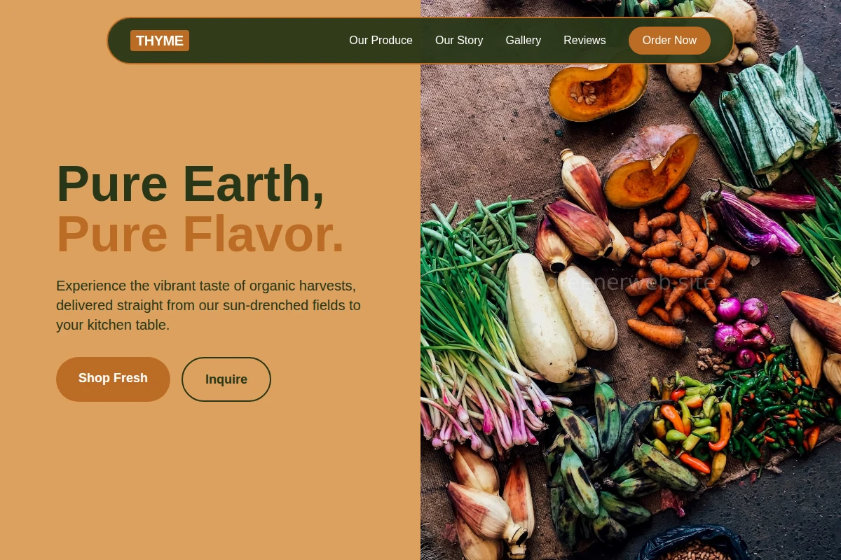 Thyme Organic Food