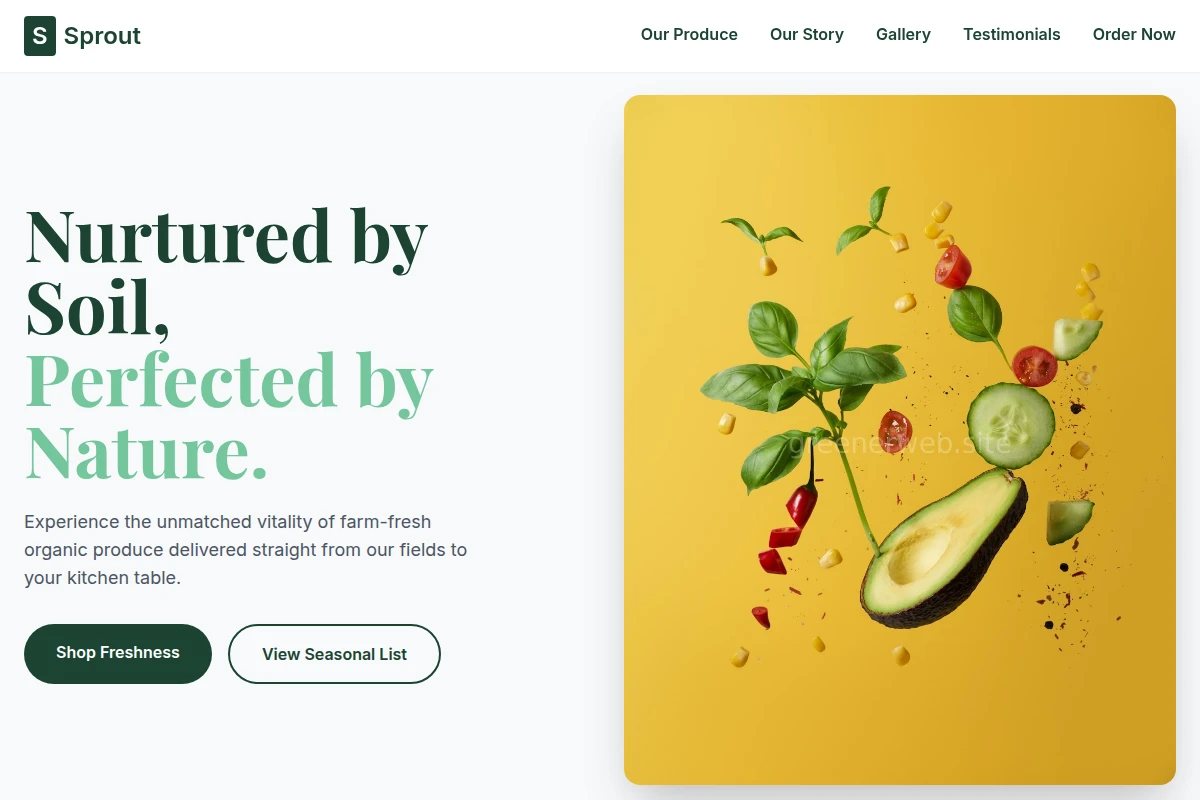 Sprout Organic Food